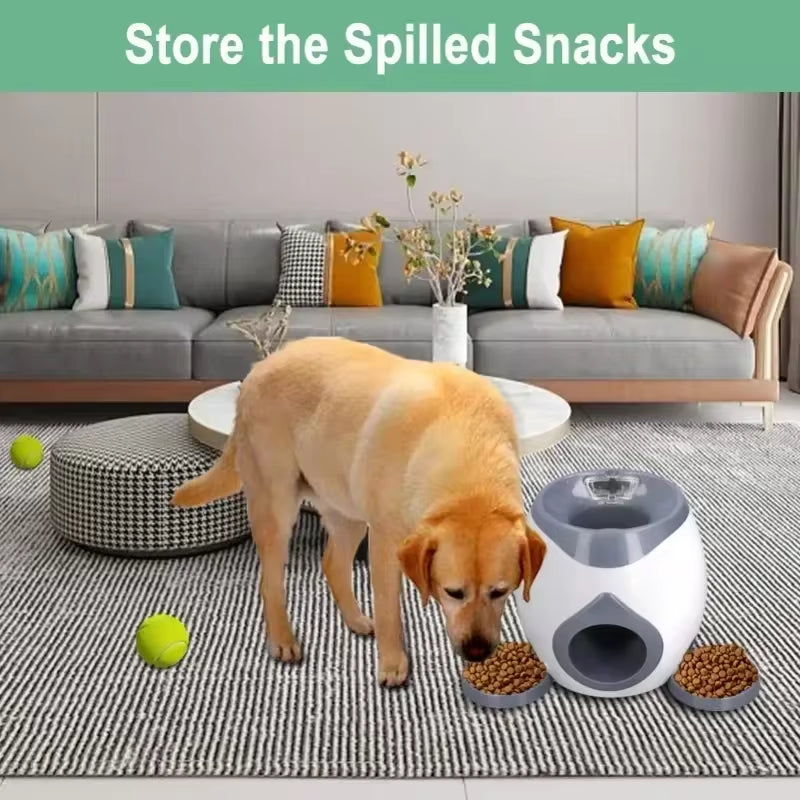 Automatic Dog Ball Launcher – Interactive Toy & Training Feeder for Medium Dogs