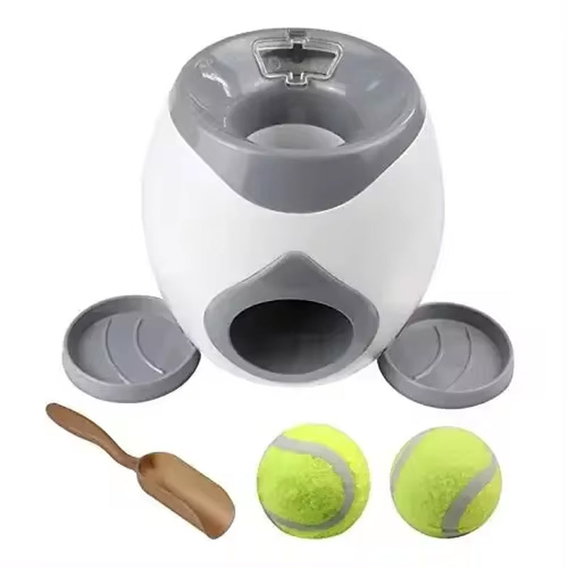 Automatic Dog Ball Launcher – Interactive Toy & Training Feeder for Medium Dogs